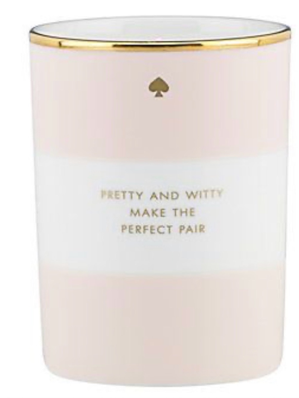 kate spade Pretty and Witty Pink Scented Candle
